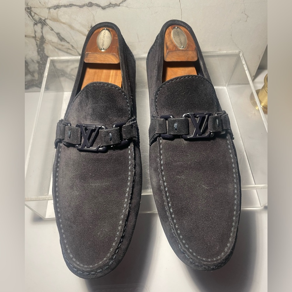 Louis Viutton hockenheim navy Bl sz usa 8.5 - Picture 4 of 16